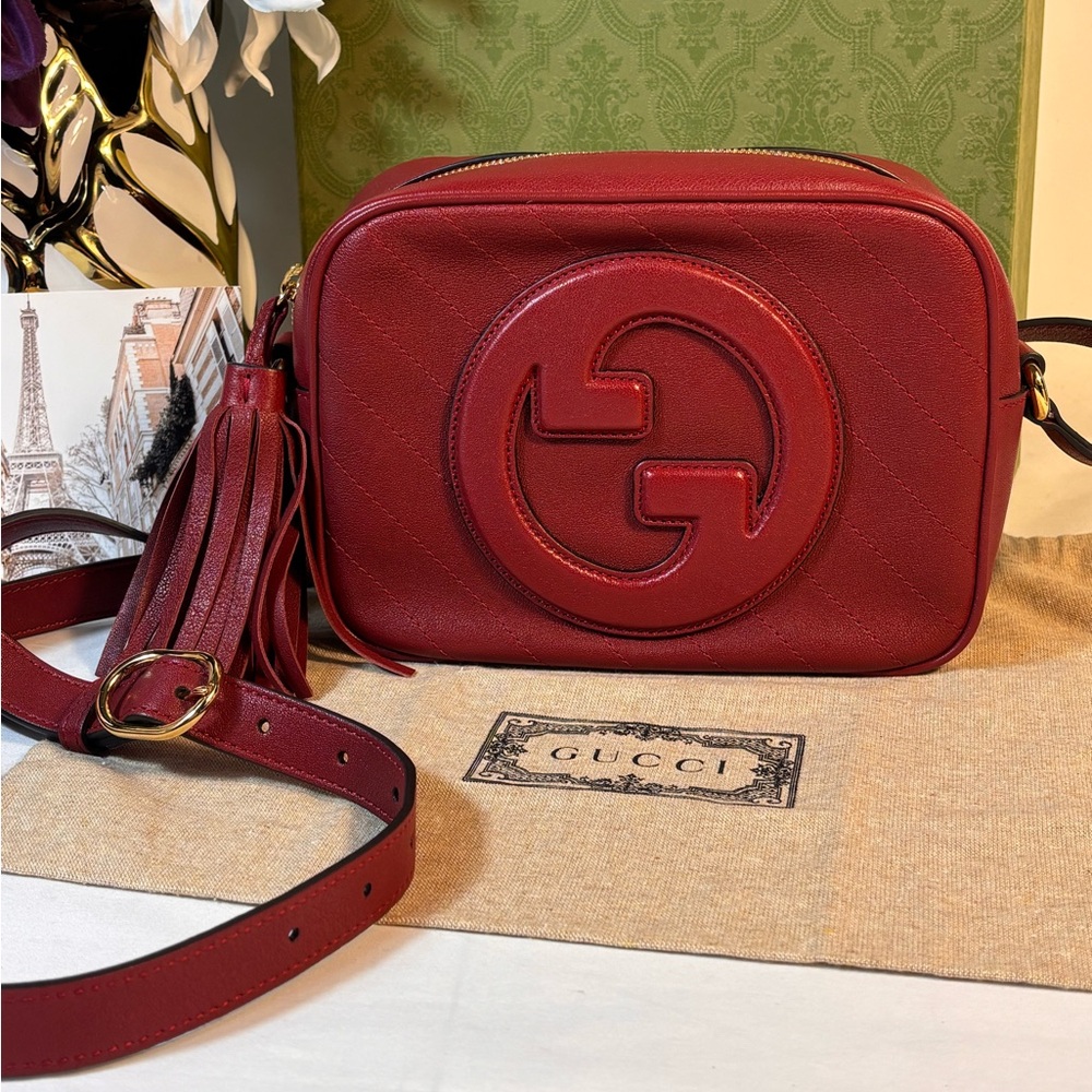 Stunning Gucci Blondie Camera Bag